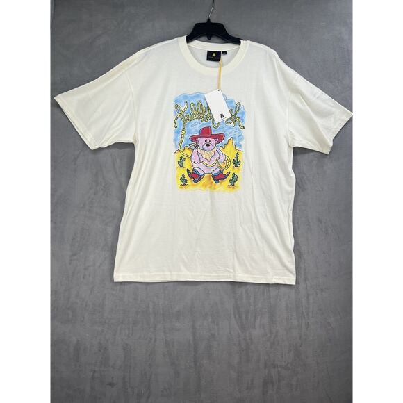 Urban Outfitters Teddy Fresh Cowboy Ted Tee Large - Picture 1 of 8